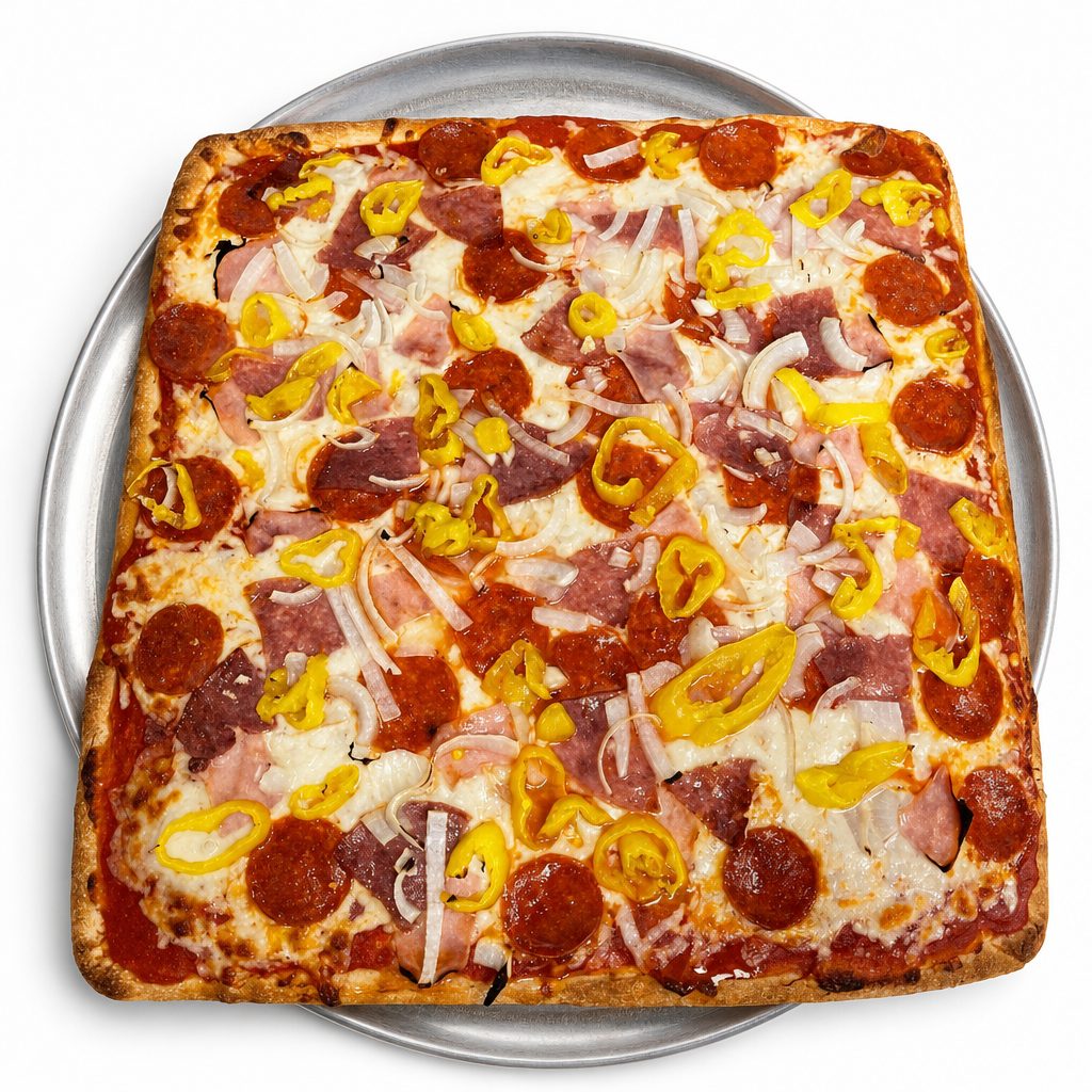 Sicilian Pizza Italiano.
